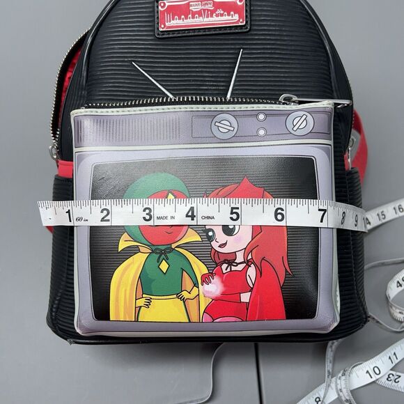 Wandavision Loungefly backpack Marvel Studios Mini Backpack (flaw) - Picture 12 of 13